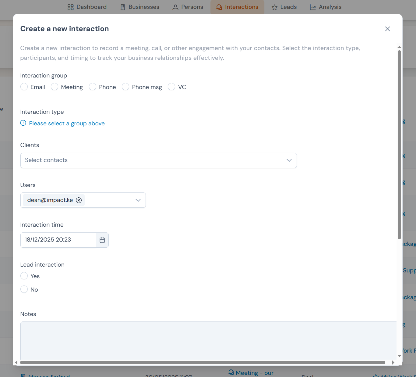Wizards commercial property CRM